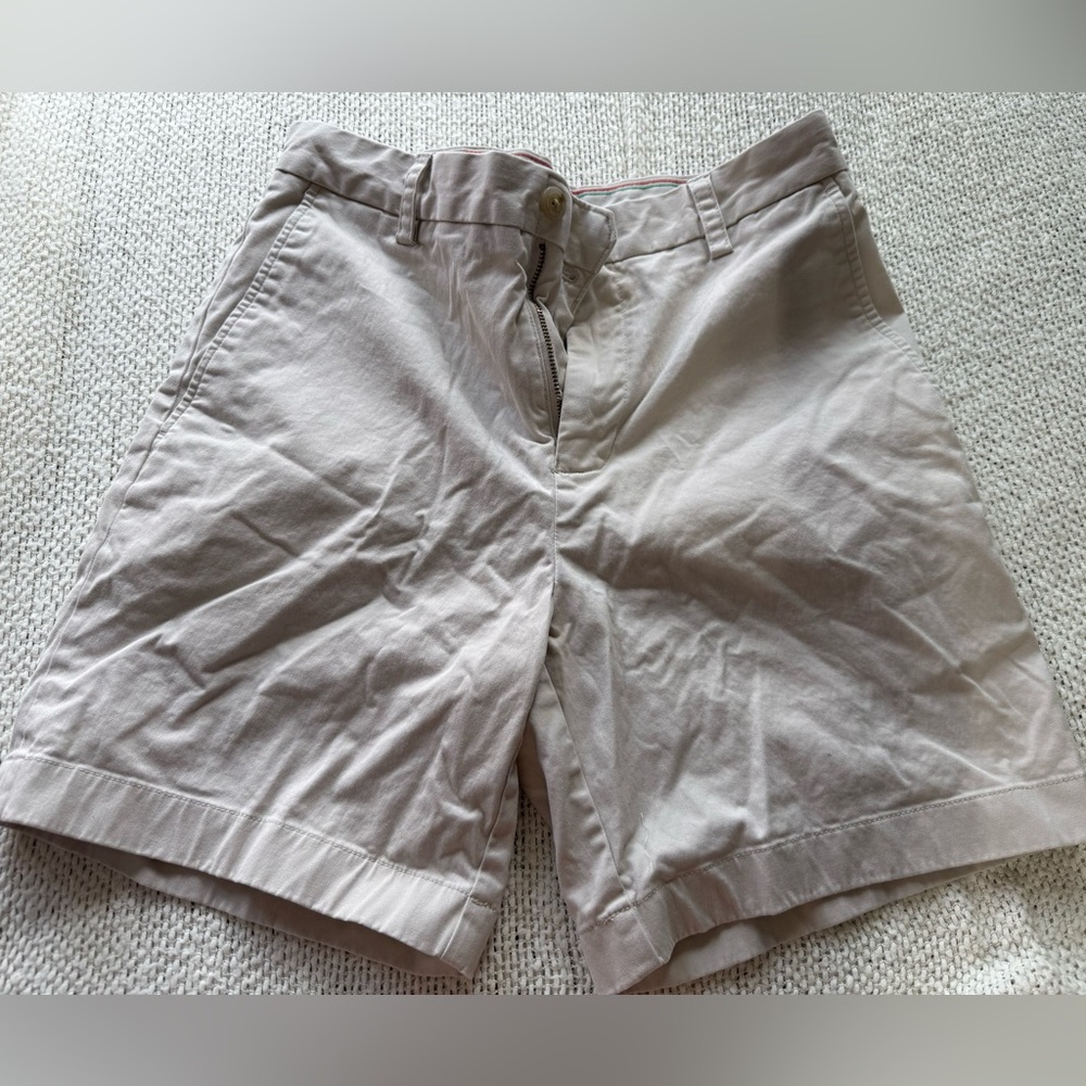 Southern Tide Men’s Khaki Cotton Shorts